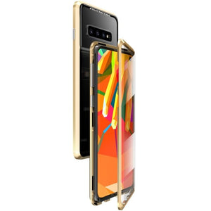 Magnetic Clear For Samsung Galaxy S10 S21 S8 S9 Note 20 Ultra Plus 9 8 A72 A71 A52s s20 Fe 5G Phone Case Glass Cover Funda Coque - Redpepper Cases