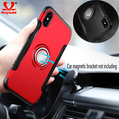 Magnetic Phone Case For iPhone XS Max, XR, XS Silicone Shockproof Case - Redpepper Cases