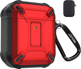 Maxjoy Airpods 2 Case Cover Apple Airpods 2 1 Charging Case - Redpepper Cases