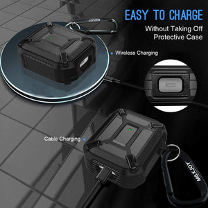 Maxjoy Airpods 2 Case Cover Apple Airpods 2 1 Charging Case - Redpepper Cases
