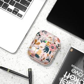 Maxjoy Compatible AirPods Case Cover, Flower Cute Air Pod 2 Case - Redpepper Cases