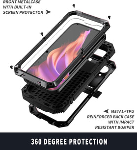 Military Heavy Duty Sturdy Protector Cover Hard Case for 15 Plus Black - Redpepper Cases