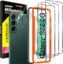 Load image into Gallery viewer, Milomdoi Designed Samsung Galaxy S22 5G Screen Protector Case - Redpepper Cases