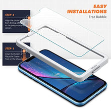 Load image into Gallery viewer, Mkeke Compatible with iPhone XR Screen Protector, iPhone 11 Screen Protector,Tempered Glass Film for Apple iPhone XR &amp; iPhone 11, 3-Pack Clear - Redpepper Cases