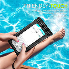 Load image into Gallery viewer, MoKo Floating Waterproof Phone Pouch, Floatable Phone Case Dry Bag with Lanyard Armband Compatible with iPhone 11/11 Pro, X/Xs/Xr/Xs Max, 8/7/6s Plus, Samsung S10/S9/S8 Plus, S10e, S20, Note 10 - Redpepper Cases