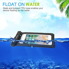 Load image into Gallery viewer, MoKo Floating Waterproof Phone Pouch, Floatable Phone Case Dry Bag with Lanyard Armband Compatible with iPhone 11/11 Pro, X/Xs/Xr/Xs Max, 8/7/6s Plus, Samsung S10/S9/S8 Plus, S10e, S20, Note 10 - Redpepper Cases