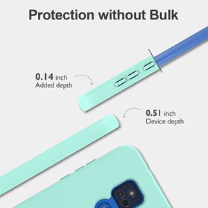 Moto G Play Case Built-in Screen Protector, Shockproof Cover Case Protective Phone Case - Redpepper Cases