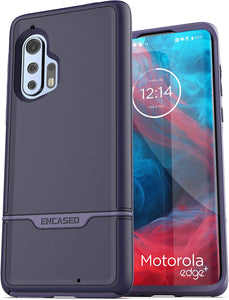 Motorola Edge Plus Case Military Grade Full Body Rugged Cover (Black) - Redpepper Cases