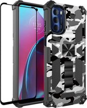 Load image into Gallery viewer, Motorola Edge Plus Case, Moto Edge Glass Screen Protector Man Tree Camo - Redpepper Cases