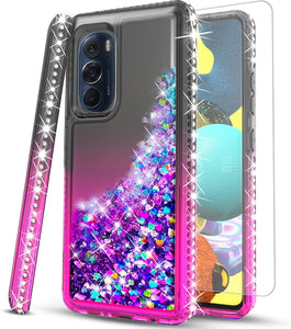 Motorola Edge Plus Case Phone Cover -Teal/Purple - Redpepper Cases