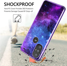 Load image into Gallery viewer, Motorola Moto G Power Case 6.5 Inch Glow in The Dark Noctilucent Luminous Space Cases - Redpepper Cases