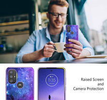 Load image into Gallery viewer, Motorola Moto G Power Case 6.5 Inch Glow in The Dark Noctilucent Luminous Space Cases - Redpepper Cases