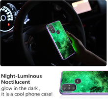 Load image into Gallery viewer, Motorola Moto G Power Case 6.5 Inch Glow in The Dark Noctilucent Luminous Space Cases - Redpepper Cases