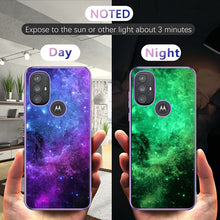 Load image into Gallery viewer, Motorola Moto G Power Case 6.5 Inch Glow in The Dark Noctilucent Luminous Space Cases - Redpepper Cases