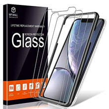 Load image into Gallery viewer, MP-MALL [3-Pack] Screen Protector for iPhone 11 / iPhone XR 6.1&quot; Tempered Glass Frame Easy Installation, [Anti-Scratch] - Redpepper Cases