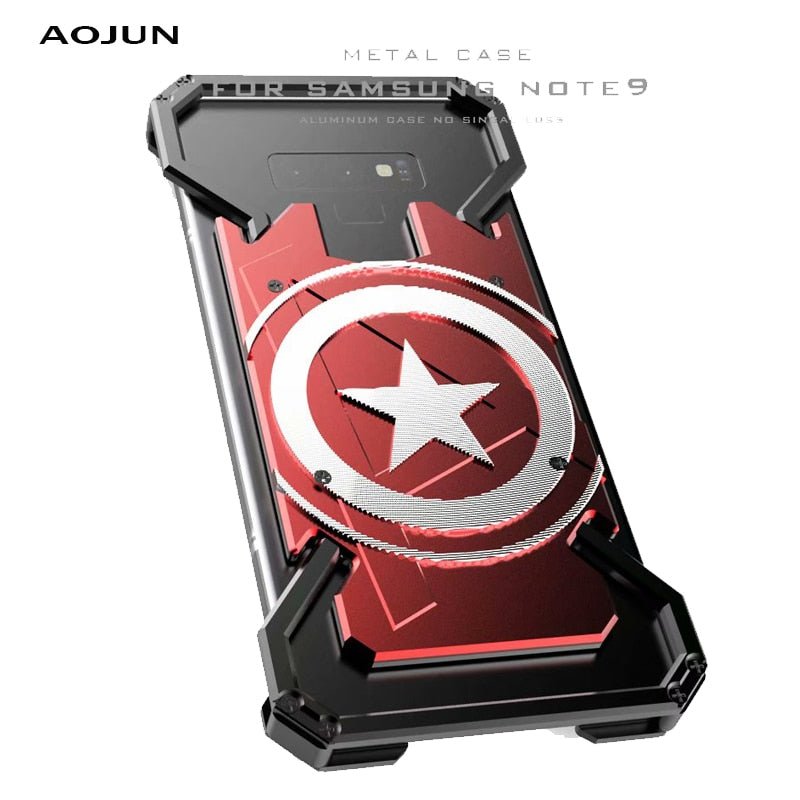 New Aluminum Metal Bumper Shockproof Case For Samsung Galaxy Note 9 Protective Cover Case for Samsung Galaxy Note 9 - Redpepper Cases