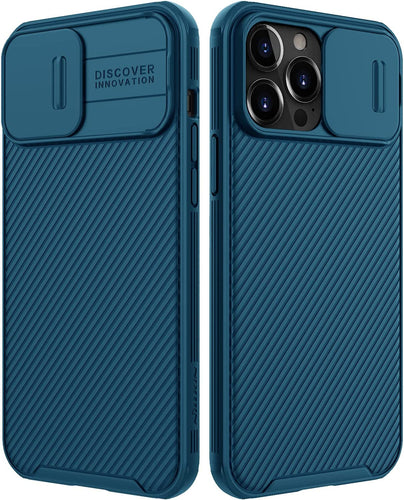 Nillkin Designed iPhone 13 Pro Max Case Camera Cover Protection (Black) - Redpepper Cases