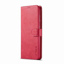 Load image into Gallery viewer, Note 10 + Leather Case | Galaxy Note 10 Flip Leather Wallet Case - Redpepper Cases