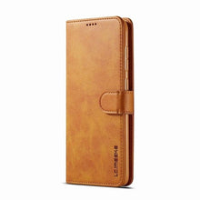 Load image into Gallery viewer, Note 10 + Leather Case | Galaxy Note 10 Flip Leather Wallet Case - Redpepper Cases