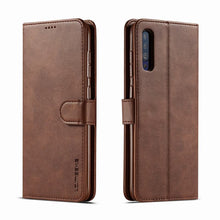 Load image into Gallery viewer, Note 10 + Leather Case | Galaxy Note 10 Flip Leather Wallet Case - Redpepper Cases