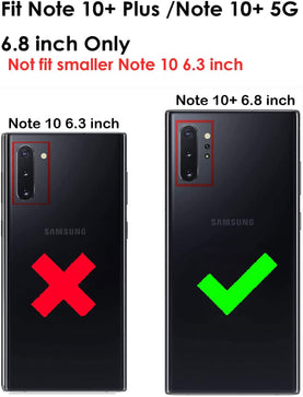 Note 10 Plus Case Sparkle Bling Translucent Pattern Protective Case - Redpepper Cases