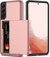 Load image into Gallery viewer, Nvollnoe Samsung S22 Plus Case Slot Wallet Duty Protective Galaxy S22 Plus Case - Redpepper Cases