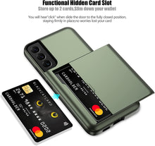 Load image into Gallery viewer, Nvollnoe Samsung S22 Plus Case Slot Wallet Duty Protective Galaxy S22 Plus Case - Redpepper Cases