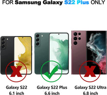 Load image into Gallery viewer, Nvollnoe Samsung S22 Plus Case Slot Wallet Duty Protective Galaxy S22 Plus Case - Redpepper Cases