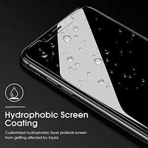 OMOTON [4-Pack] Screen Protector for iPhone 11 / iPhone XR 6.1inch - Tempered Glass/Guide Frame/Easy Installation - Redpepper Cases
