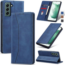 Load image into Gallery viewer, OnePlus 11 5G Leather Magnetic Folio Cover Protective Phone Case Black - Redpepper Cases