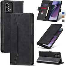 Load image into Gallery viewer, OnePlus 11 5G Leather Magnetic Folio Cover Protective Phone Case Black - Redpepper Cases