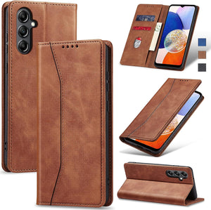 OnePlus 11 5G Leather Magnetic Folio Cover Protective Phone Case Black - Redpepper Cases