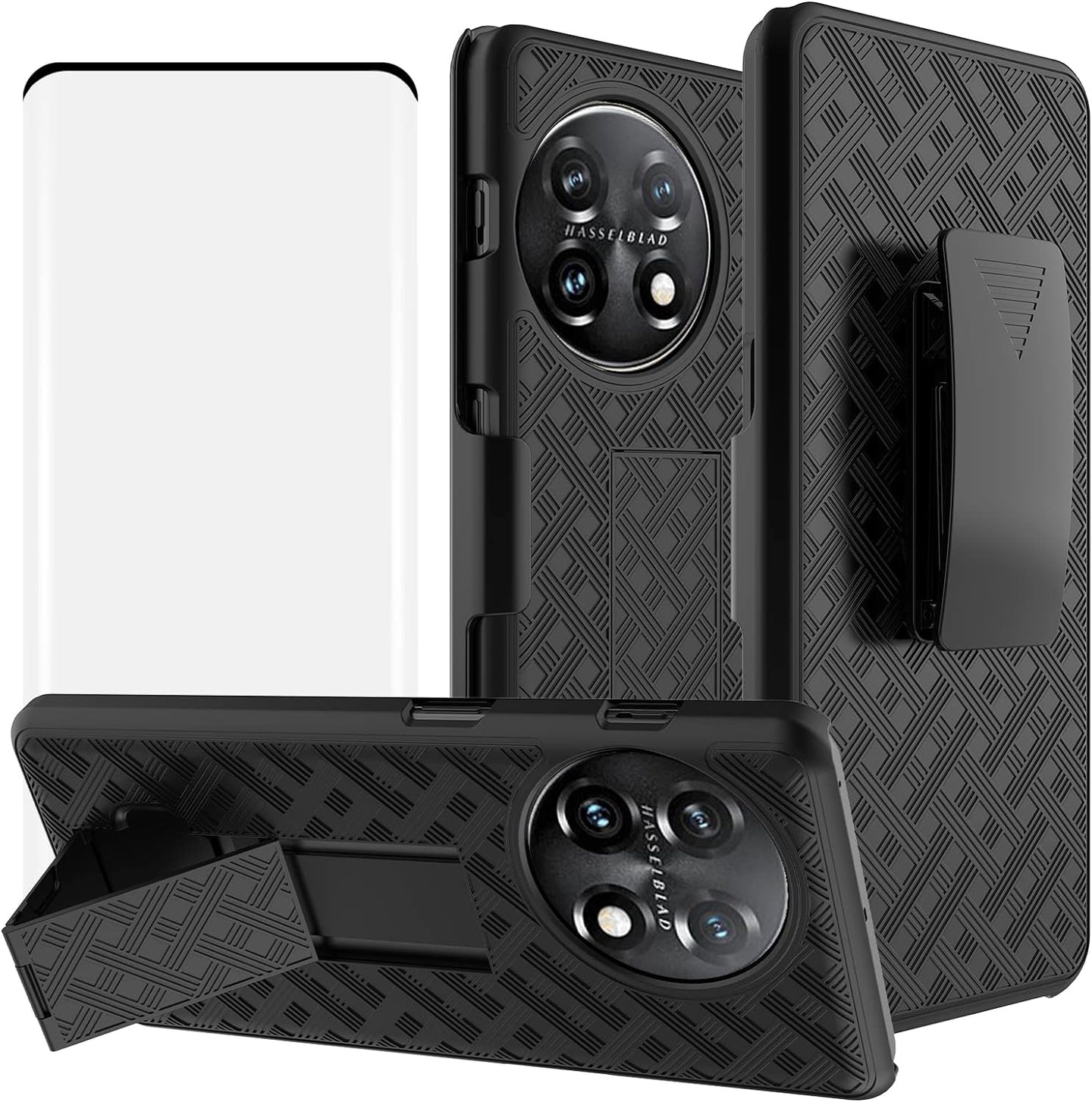 OnePlus 11 Phone Case Holster Screen Protective Phone Cover - Redpepper Cases