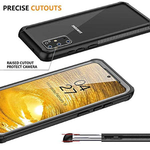 Oterkin Samsung Galaxy S20 Plus Case, Full Body Rugged Heavy Duty Clear Bumper Case Wireless Charging Support Durable Cover Case for Galaxy S20 Plus (2020) - Redpepper Cases
