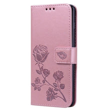 Load image into Gallery viewer, Phone Cases For Samsung Galaxy S10e PU Leather Rose Flowers Women Anti-knock Flip Case Cover For Samsung Galaxy S10 Plus S10+ - Redpepper Cases