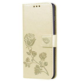 Phone Cases For Samsung Galaxy S10e PU Leather Rose Flowers Women Anti-knock Flip Case Cover For Samsung Galaxy S10 Plus S10+ - Redpepper Cases
