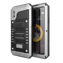 Load image into Gallery viewer, Premium Shockproof Waterproof Full Protection Aluminum Metal Case for For Apple iPhone X Tough Armor Doom Cover for iPhone XS - Redpepper Cases
