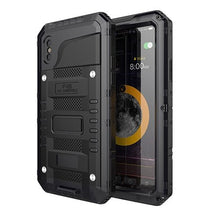 Load image into Gallery viewer, Premium Shockproof Waterproof Full Protection Aluminum Metal Case for For Apple iPhone X Tough Armor Doom Cover for iPhone XS - Redpepper Cases