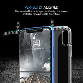 Purity Screen Protector for Apple iPhone 11 and iPhone XR - 3 Pack (w/Installation Frame) Tempered Glass Screen Protector Compatible iPhone 11 / iPhone XR (3 Pack) [Anti-Scratch] [Fit with Most Cases] - Redpepper Cases