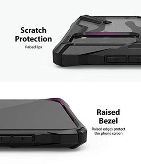 Ringke Fusion X Design Case Made for Galaxy S20+ Plus Only (2020) - Camo Black - Redpepper Cases
