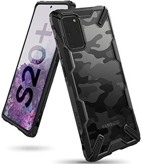 Ringke Fusion X Design Case Made for Galaxy S20+ Plus Only (2020) - Camo Black - Redpepper Cases