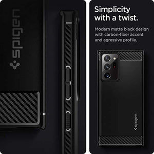 Rugged Armor Designed for Samsung Galaxy Note 20 Ultra - Redpepper Cases