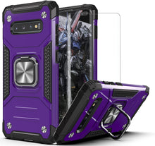 Load image into Gallery viewer, S10 Plus Hybrid Rugged Ring Kickstand Case - Redpepper Cases