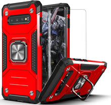 Load image into Gallery viewer, S10 Plus Hybrid Rugged Ring Kickstand Case - Redpepper Cases
