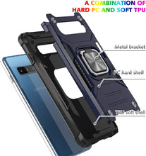 Load image into Gallery viewer, S10 Plus Hybrid Rugged Ring Kickstand Case - Redpepper Cases