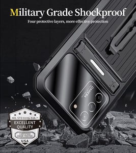 S22 Ultra Metal Aluminum Gorilla Glass Waterproof Case - Redpepper Cases