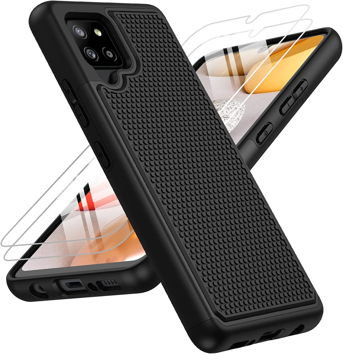 Samsung Galaxy A42 5G Case Dual Layer Protective Heavy Duty Cell Phone Cover - Redpepper Cases