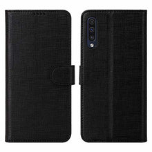 Load image into Gallery viewer, Samsung Galaxy A70 Card Holster Canvas Bumper Case with Kickstand - Redpepper Cases