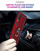 Load image into Gallery viewer, Samsung Galaxy A70 Heavy Duty Shockproof Ring Case Red - Redpepper Cases
