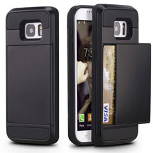 Load image into Gallery viewer, Samsung Galaxy Credit Card Slot Holder Wallet Phone Case For S8/S9 Plus/S7/Note 8/9 - Redpepper Cases